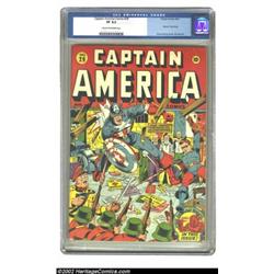 Captain America Comics #29 (Timely, 1943) CGC VF 8.0 Cream to off-white pages. You may not find this