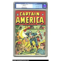 Captain America Comics #30 (Timely, 1943) CGC VF/NM 9.0 Cream to off-white pages. This very well cou