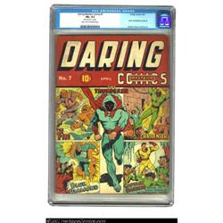 Daring Mystery Comics #7 (Timely, 1941) CGC FN+ 6.5 Light tan to off-white pages. Here is one Timely