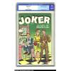 Image 1 : Joker Comics #20 Mile High pedigree (Timely, 1945) CGC NM+ 9.6 White pages. This beautiful Timely fe
