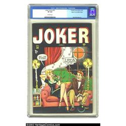 Joker Comics #30 Mile High pedigree (Timely, 1947) CGC VF 8.0 Off-white pages. Combine a healthy dos