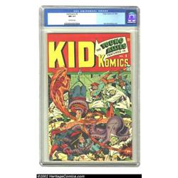 Kid Komics #9 (Timely, 1945) CGC NM 9.4 Off-white pages. Schomburg delivers another fantastic cover,