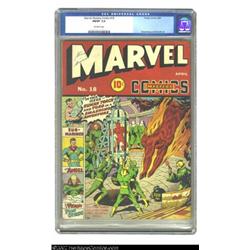 Marvel Mystery Comics #18 (Timely, 1941) CGC FN/VF 7.0 Off-white pages. Timelys are hotter than ever