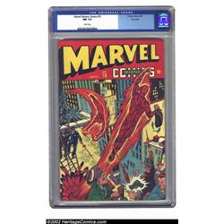 Marvel Mystery Comics #70 Big Apple pedigree (Timely, 1946) CGC NM 9.4 White pages. This Big Apple c