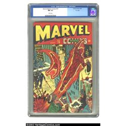 Marvel Mystery Comics #70 "D" Copy pedigree (Timely, 1946) CGC NM 9.4 Cream pages. The Human Torch a