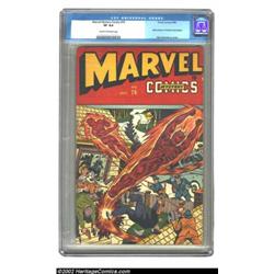 Marvel Mystery Comics #76 (Timely, 1946) CGC VF 8.0 Cream to off-white pages. Alex Schomburg moved e