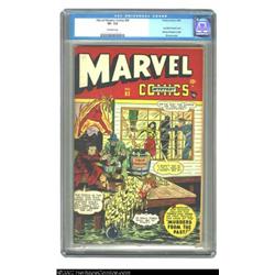 Marvel Mystery Comics #85 (Timely, 1948) CGC VF- 7.5 Off-white pages. Toro is called on to save the.