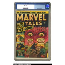 Marvel Tales #100 (Atlas, 1951) CGC VF+ 8.5 Cream to off-white pages. Timely's classic superhero tit