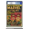 Image 1 : Marvel Tales #100 (Atlas, 1951) CGC VF+ 8.5 Cream to off-white pages. Timely's classic superhero tit