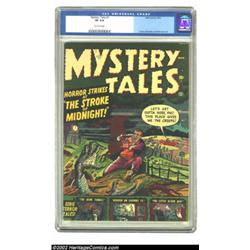 Mystery Tales #1 (Atlas, 1952) CGC VF 8.0 Off-white pages. From the early- to mid-1950s, this cover'