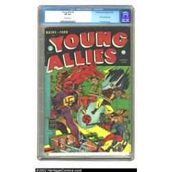 Young Allies Comics #4 (Timely, 1942) CGC VF 8.0 Off-white pages. This wonderful copy has received t