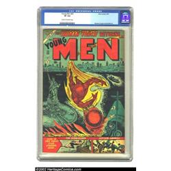 Young Men #25 (Atlas, 1954) CGC VF 8.0 Cream to off-white pages. Here is an extremely rare book with