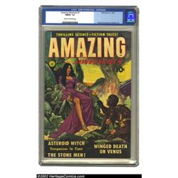 Amazing Adventures #1 (Ziff-Davis, 1950) CGC FN/VF 7.0 Cream to off-white pages. This truly remarkab
