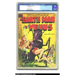 An Earth Man on Venus #nn (Avon, 1951) CGC VF- 7.5 Off-white to white pages. Fawcette created anothe