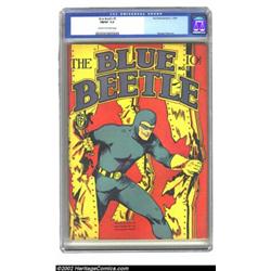 Blue Beetle #5 (Fox Features Syndicate, 1941) CGC FN/VF 7.0 Cream to off-white pages. Big, bold Gold