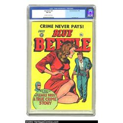 Blue Beetle #57 (Fox Features Syndicate, 1948) CGC FN 6.0 Off-white to white pages. The bright, rich