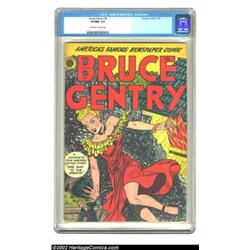 Bruce Gentry #3 (Superior, 1949) CGC VF/NM 9.0 Off-white to white pages. Third-tier publishers like.