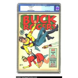 Buck Rogers #2 (Eastern Color, 1941) CGC VF 8.0 Off-white pages. Even though this book came out in 1