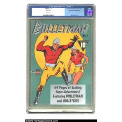 Bulletman #1 Mile High pedigree (Fawcett, 1941) CGC VF 8.0 Off-white pages. The Top Ten Reasons for.