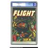 Image 1 : Captain Flight #11 Big Apple pedigree (Four Star, 1947) CGC NM- 9.2 White pages. Overstreet and Gerb
