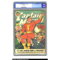 Captain Marvel Adventures #41 (Fawcett, 1944) CGC NM- 9.2 Cream to off-white pages. The people have.