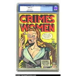 Crimes by Women #4 (Fox, 1948) CGC FN/VF 7.0 Off-white to white pages. Fox Features capitalized on t