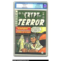 Crypt of Terror #19 Gaines File pedigree 1/11 (EC, 1950) CGC NM+ 9.6 Off-white to white pages. This.