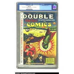 Double Comics #nn (1940 Edition) (Elliot, 1940) CGC FN 6.0 Off-white to white pages. Double Comics c