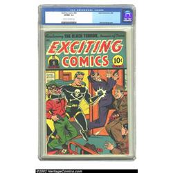 Exciting Comics #46 (Nedor Publications, 1946) CGC VF/NM 9.0 Cream to off-white pages. Alex Schombur
