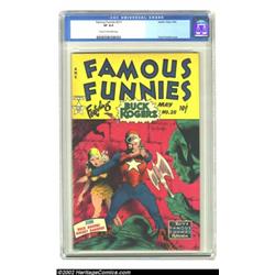 Famous Funnies #211 (Eastern Color, 1954) CGC VF 8.0 Cream to off-white pages. Frank Frazetta's uniq