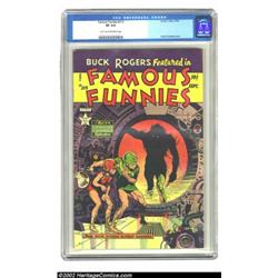 Famous Funnies #213 (Eastern Color, 1954) CGC VF 8.0 Light tan to off-white pages. The powerful colo