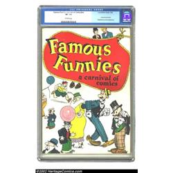 Famous Funnies: Carnival of Comics #nn (Eastern Color, 1933) CGC VF- 7.5 Off-white pages. It would b