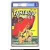 Image 1 : Fantastic Comics #13 (Fox, 1940) CGC FN/VF 7.0 Cream to off-white pages. We're offering a gorgeous c
