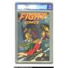 Image 1 : Fight Comics #48 (Fiction House, 1947) CGC NM 9.4 White pages. Extremely vibrant colors and white pa