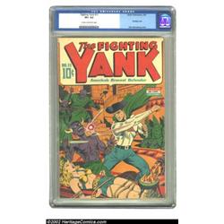 Fighting Yank #11 (Nedor Publications, 1945) CGC VF+ 8.5 Cream to off-white pages. Alex Schomburg wa