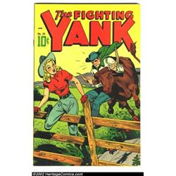 Fighting Yank #26 Mile High pedigree (Nedor Publications, 1948) Condition: VF/NM. Alex Schomburg's c