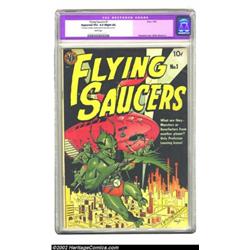 Flying Saucers #1 (Avon, 1950) CGC Apparent VG+ 4.5 Slight (A) White pages. The appearance from the.