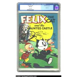 Four Color #46 (Dell, 1944) CGC VF 8.0 Off-white pages. This is the second Four Color book devoted t