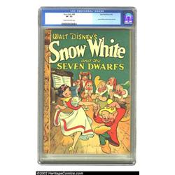 Four Color #49 (Dell, 1944) CGC VF- 7.5 Cream to off-white pages. What a beautiful copy of the first