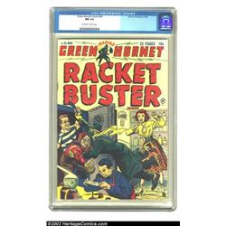 Green Hornet Comics #44 (Harvey, 1949) CGC NM 9.4 Off-white to white pages. The crime-fighting hero.