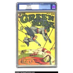 Green Mask #2 (Fox Features Syndicate, 1940) CGC VG/FN 5.0 Cream to off-white pages. This "uncommon"