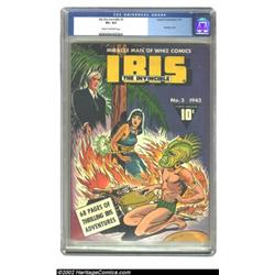 Ibis #2 (Fawcett, 1943) CGC VF+ 8.5 Cream to off-white pages. Only one other copy of this issue feat
