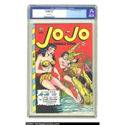 Jo-Jo Comics #18 (Fox Features Syndicate, 1948) CGC VF/NM 9.0 Off-white pages. Jo-Jo? Who's Jo-Jo? A