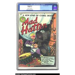 Mad Hatter #1 (O.W. Comics, 1946) CGC VF/NM 9.0 Off-white to white pages. This oddity lasted just tw
