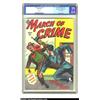 Image 1 : March of Crime #7 (#1) Mile High pedigree (Fox, 1950) CGC VF 8.0 White pages. This first issue of th