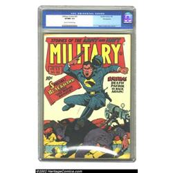 Military Comics #20 Pennsylvania pedigree (Quality, 1943) CGC VF/NM 9.0 Cream to off-white pages. A.