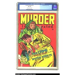 Murder Incorporated #3 (Fox Features Syndicate, 1948) CGC VF+ 8.5 Off-white to white pages. Along wi