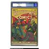 Image 1 : Mystery Men Comics #9 (Fox, 1940) CGC FN- 5.5 Off-white pages. A Buck Rogers look-a-like is vaporizi