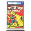 Image 1 : Mystery Men Comics #15 (Fox, 1940) CGC FN 6.0 Off-white pages. Blue Beetle is taking care of busines