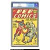 Image 1 : Pep #1 (MLJ, 1940) CGC VF- 7.5 Cream to off-white pages. Introducing the era of Patriotic heroes! Wi